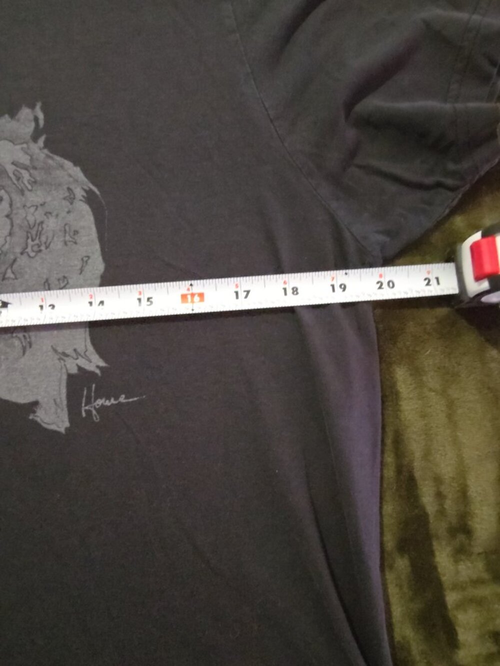 Howe Lion Graphic Tee Men's M Black Pima Cotton Short Sleeve - Picture 7 of 8